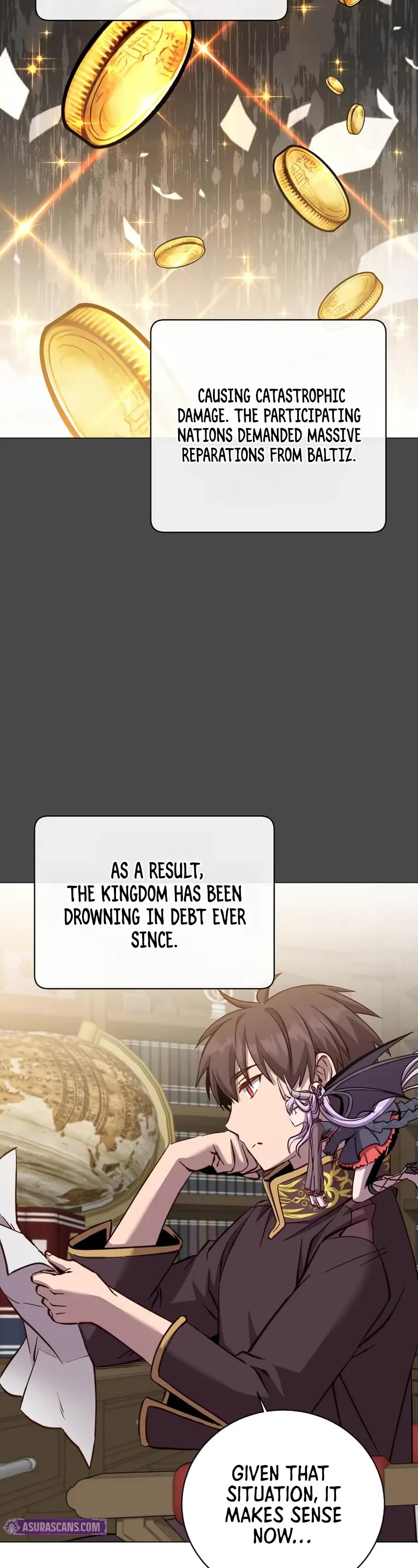 The MAX leveled hero will return! chapter 221 page 33