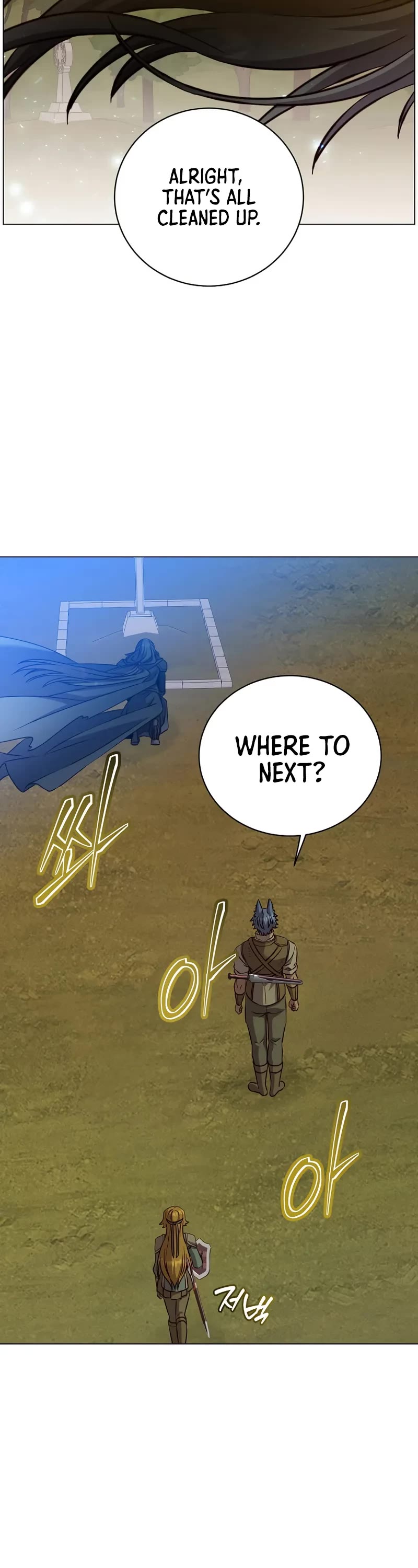 The MAX leveled hero will return! chapter 221 page 39