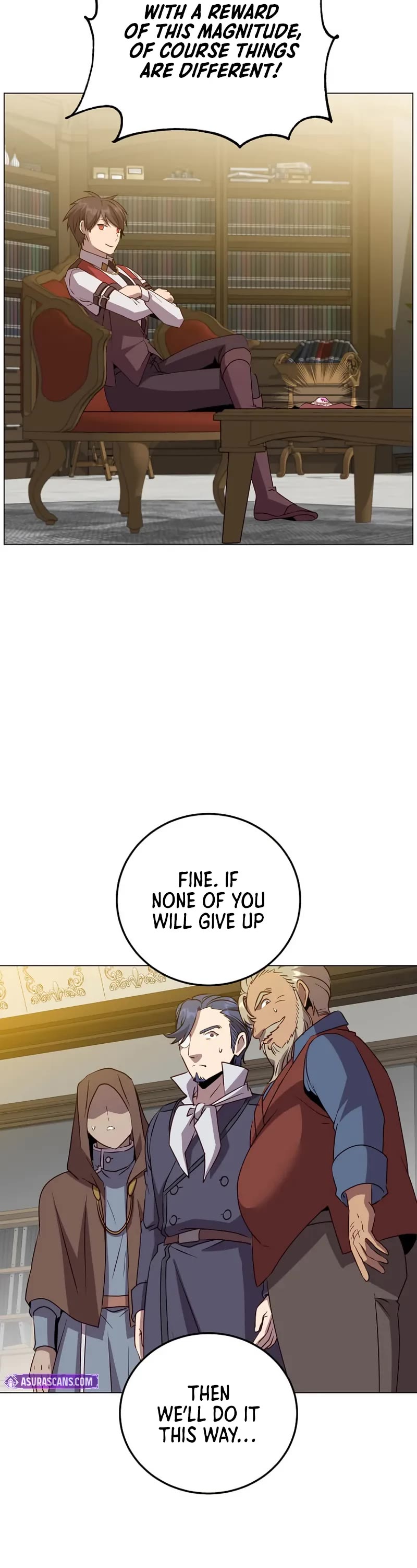 The MAX leveled hero will return! chapter 221 page 9