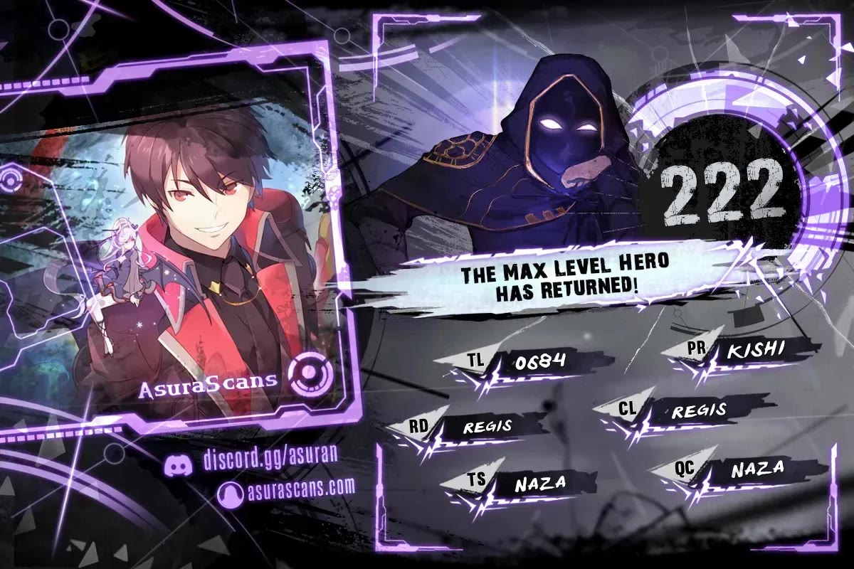The MAX leveled hero will return! chapter 222 page 1