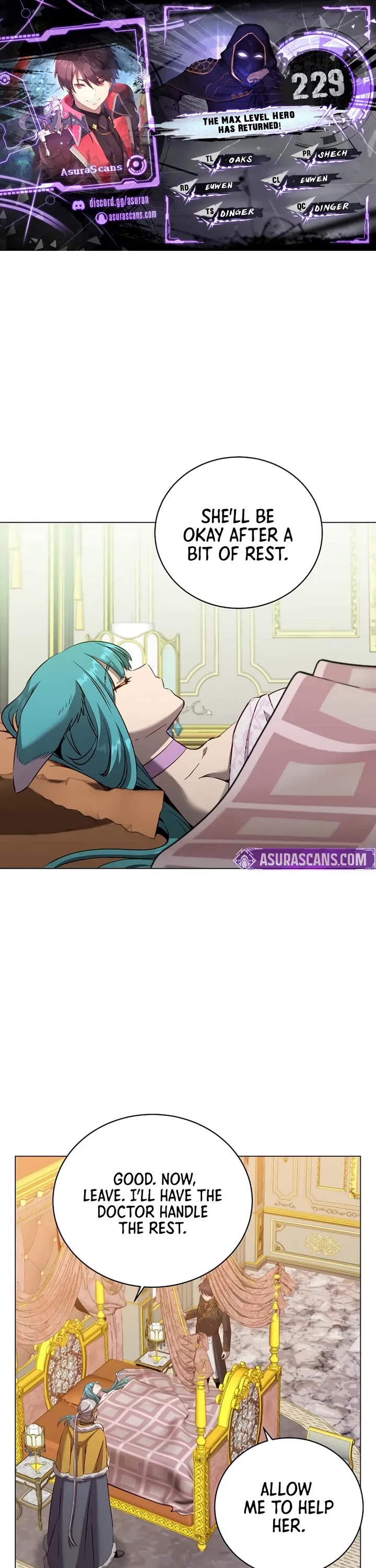 The MAX leveled hero will return! chapter 229 page 1