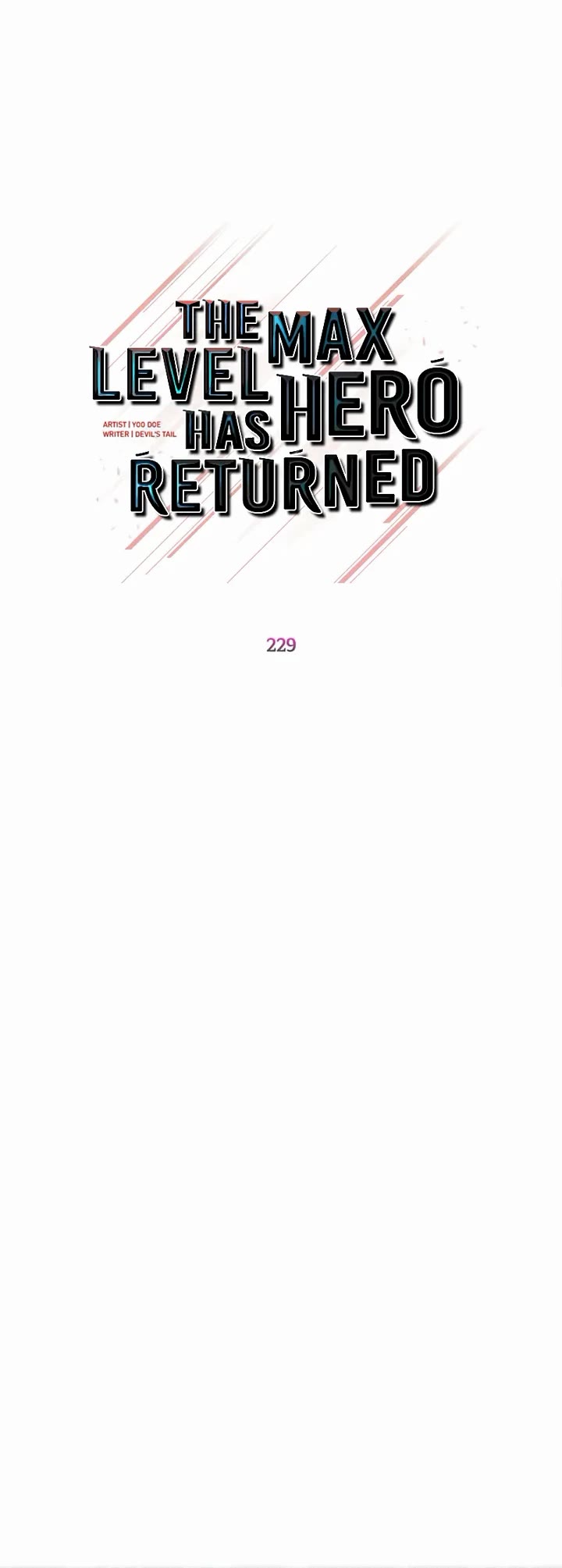 The MAX leveled hero will return! chapter 229 page 10