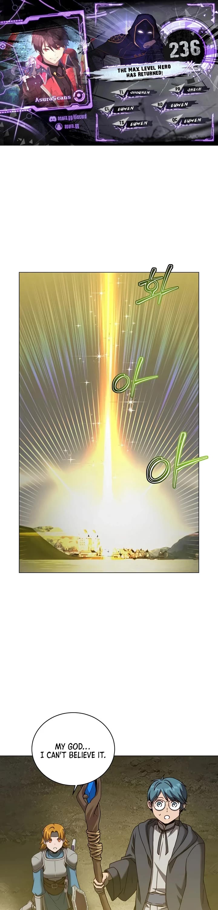 The MAX leveled hero will return! chapter 236 page 1
