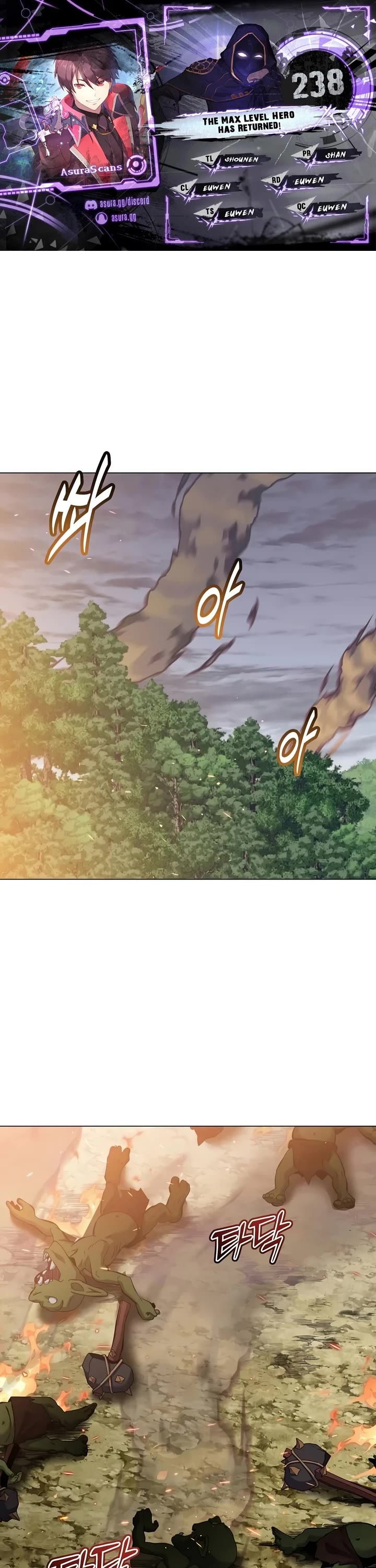 The MAX leveled hero will return! chapter 238 page 1