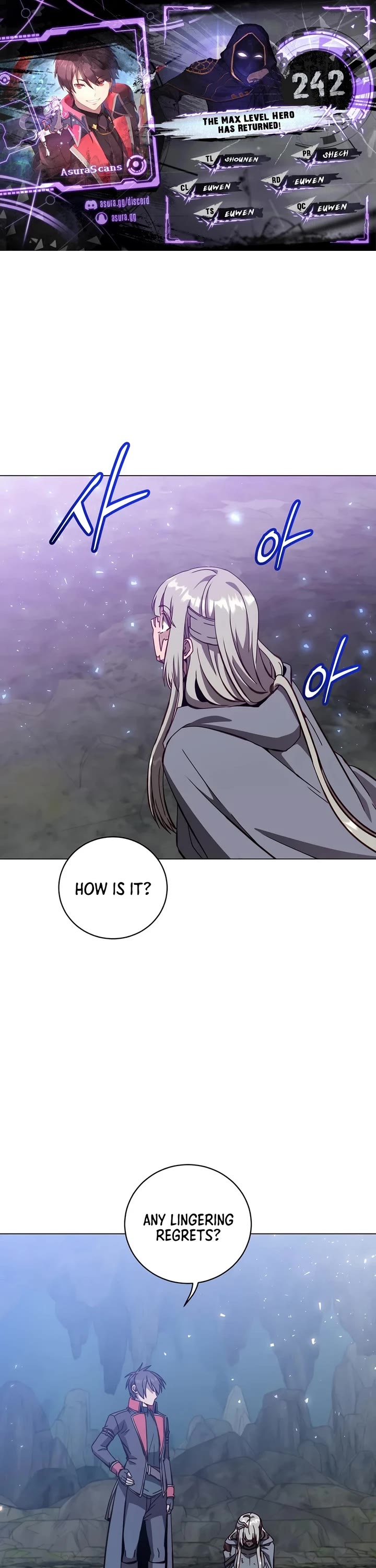 The MAX leveled hero will return! chapter 242 page 1