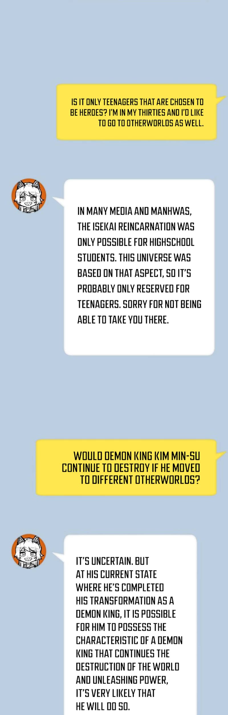 The MAX leveled hero will return! chapter 84.5 page 12