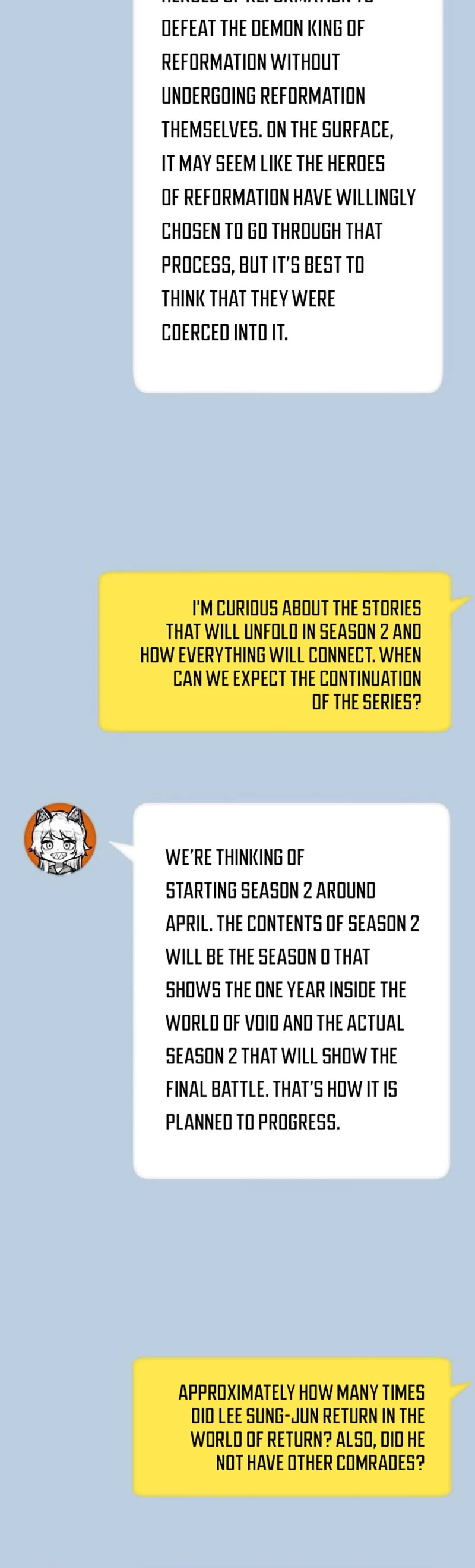 The MAX leveled hero will return! chapter 84.5 page 9