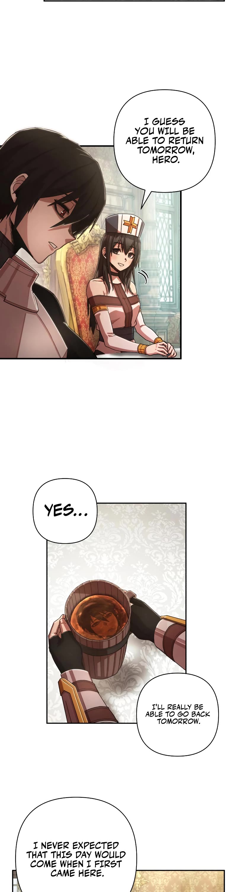 The MAX leveled hero will return! chapter 84.6 page 34