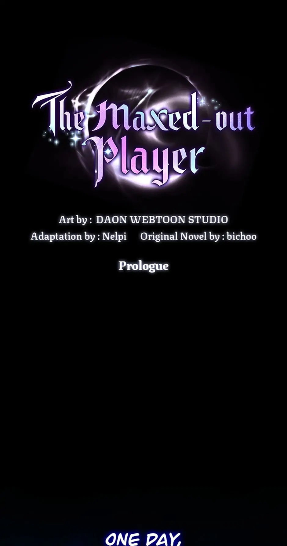 The Maxed-Out Player chapter 0 page 1