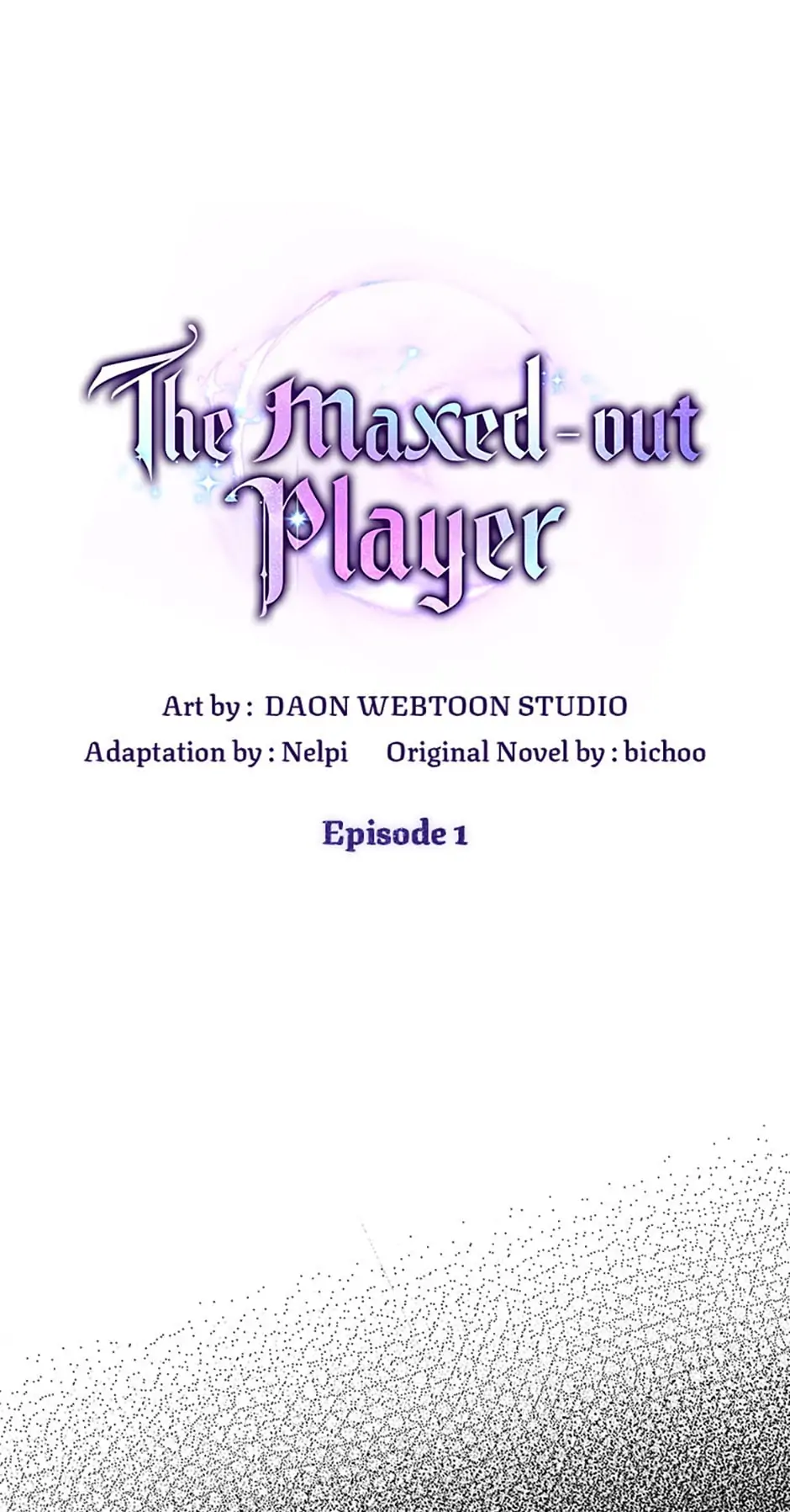 The Maxed-Out Player chapter 1 page 1