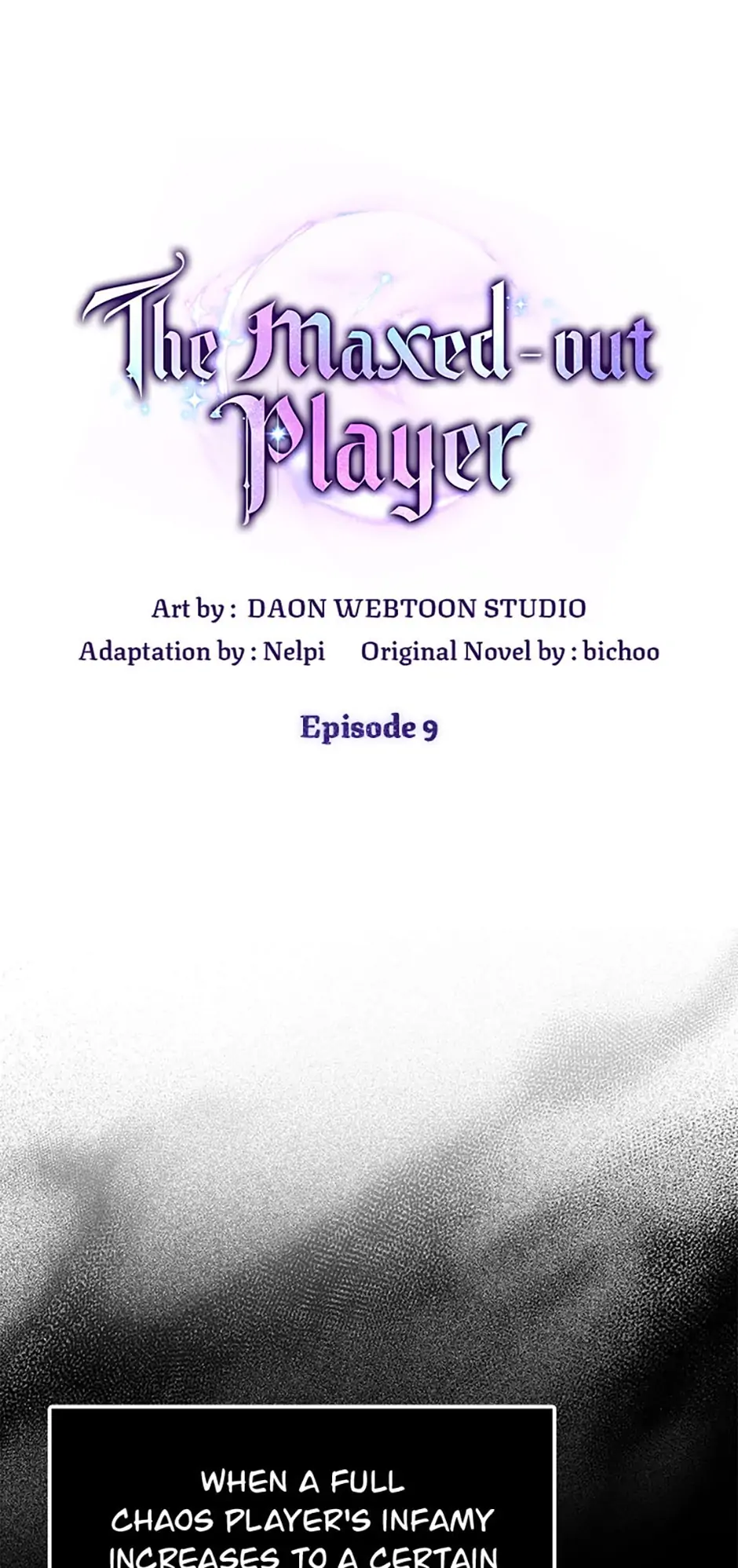 The Maxed-Out Player chapter 9 page 1