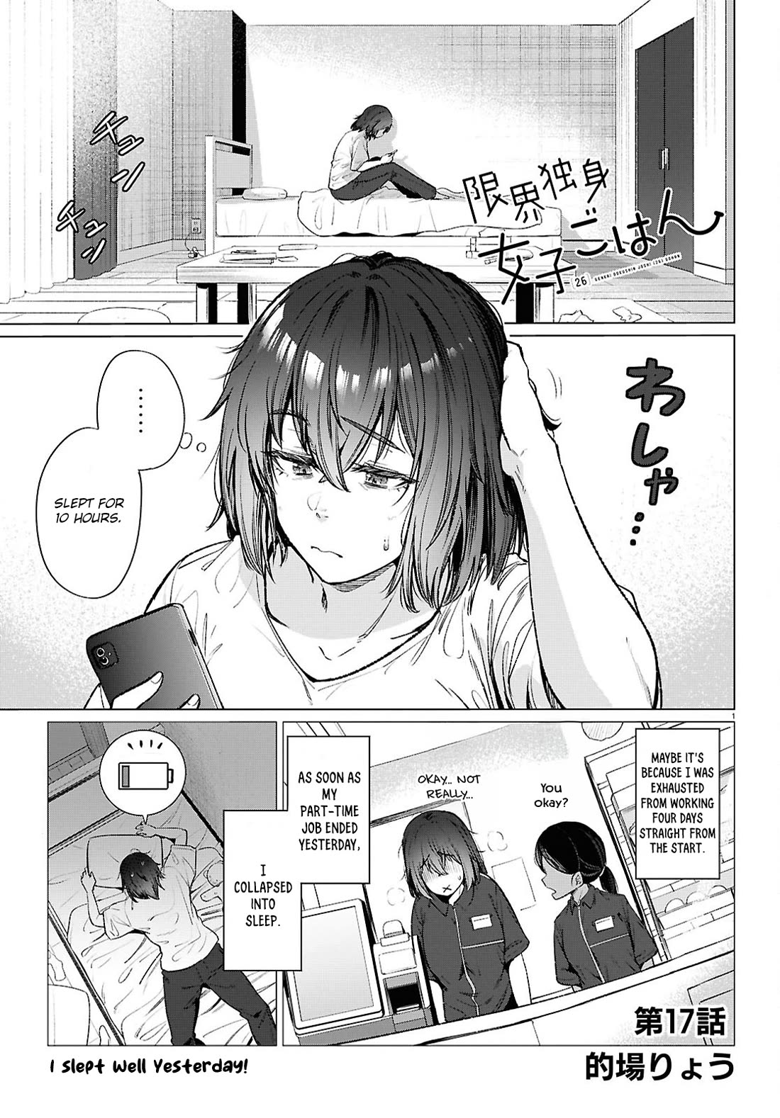 The Meals Of a 26 Year Old Single At Her Limit chapter 17 page 2