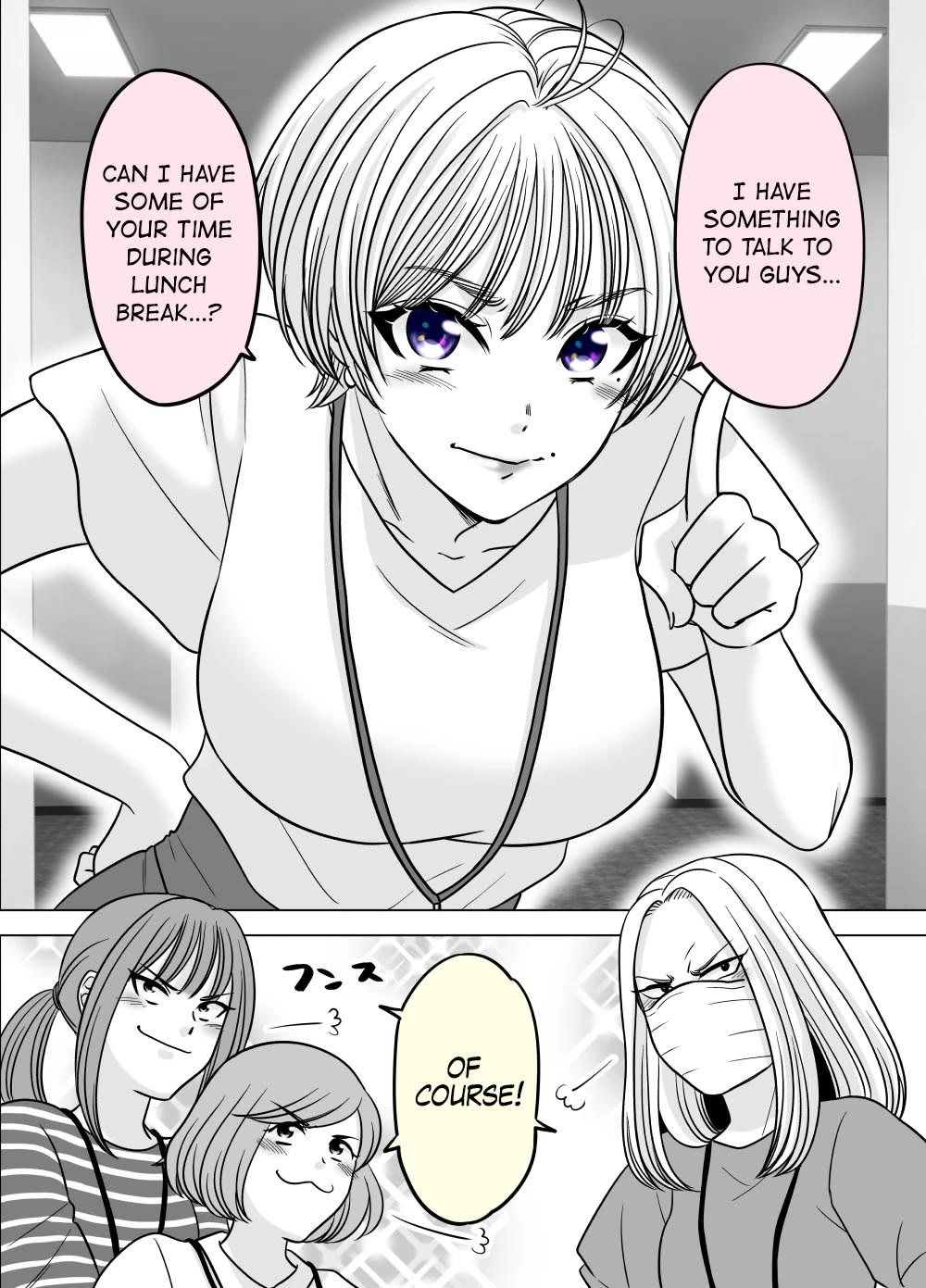 The Mentor and the New Employee Who are Getting More and More Into Each Other chapter 11 page 1
