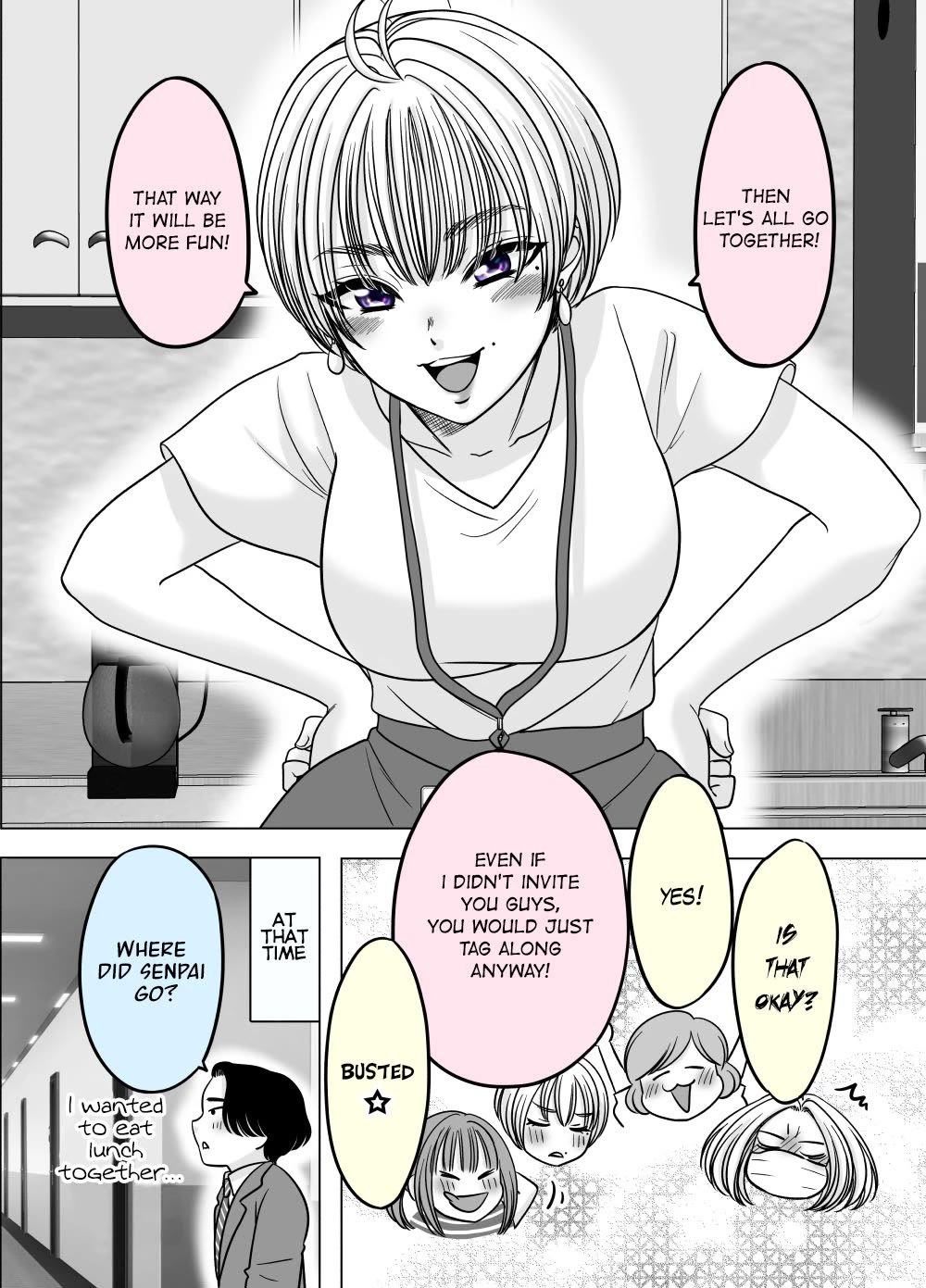 The Mentor and the New Employee Who are Getting More and More Into Each Other chapter 13 page 2