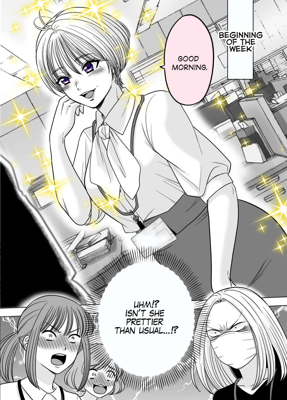 The Mentor and the New Employee Who are Getting More and More Into Each Other chapter 22 page 1