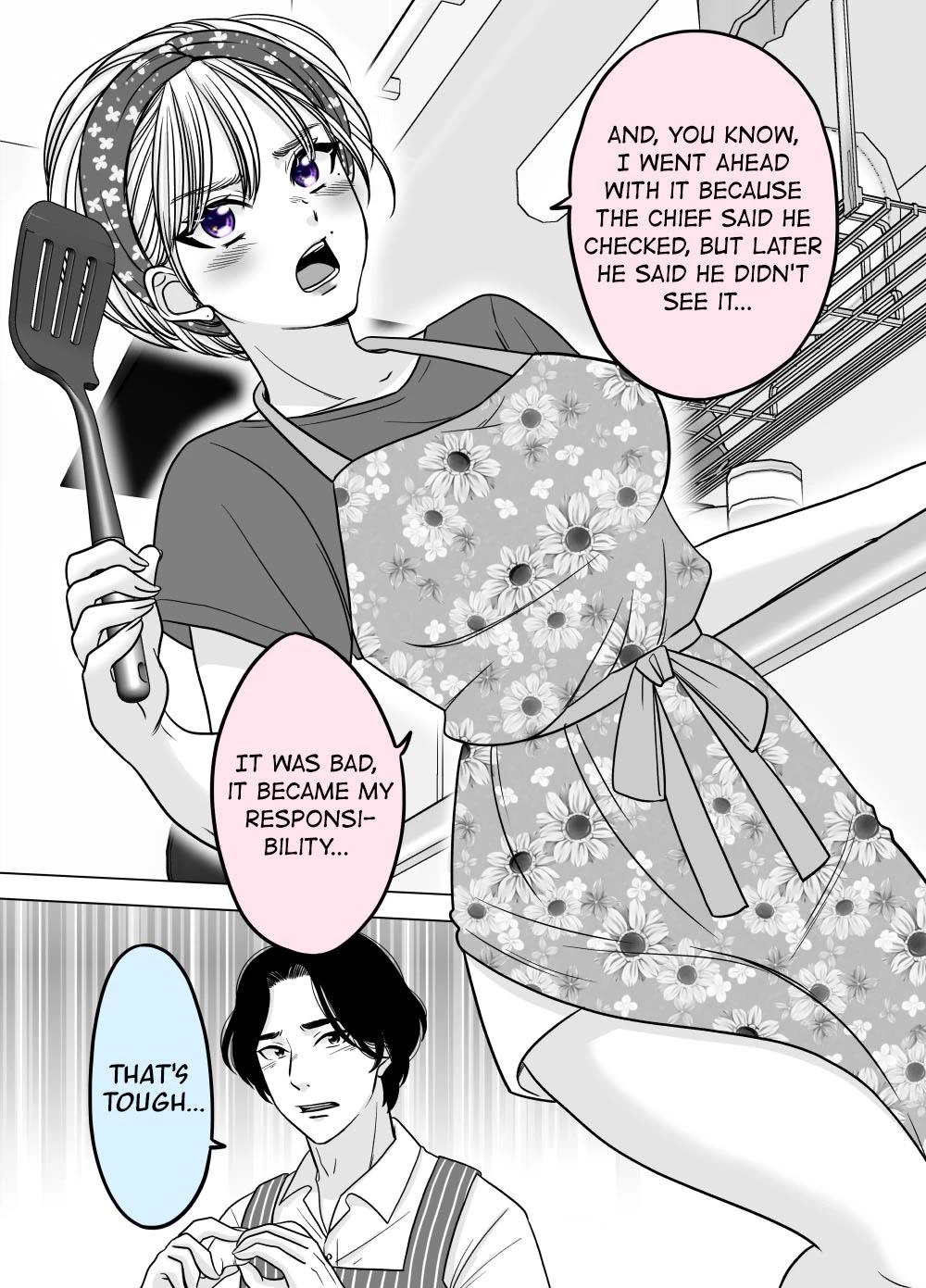 The Mentor and the New Employee Who are Getting More and More Into Each Other chapter 25 page 1