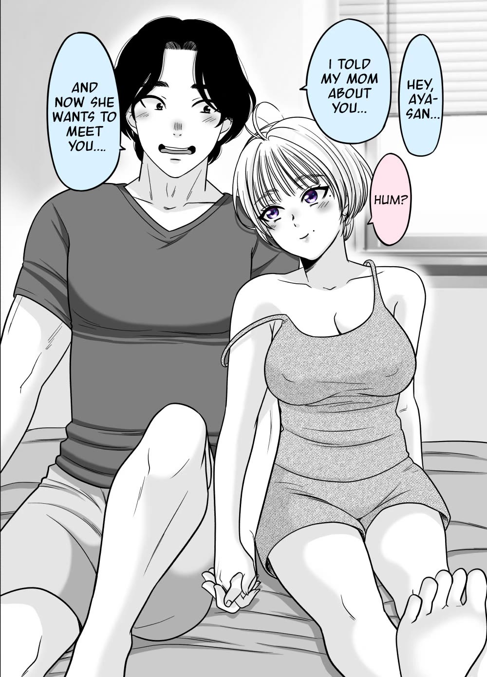 The Mentor and the New Employee Who are Getting More and More Into Each Other chapter 34 page 1