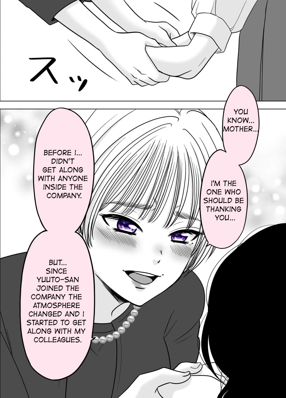 The Mentor and the New Employee Who are Getting More and More Into Each Other chapter 37 page 1