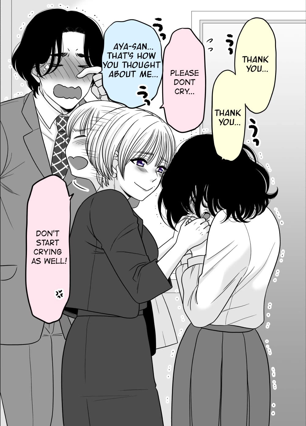 The Mentor and the New Employee Who are Getting More and More Into Each Other chapter 37 page 3