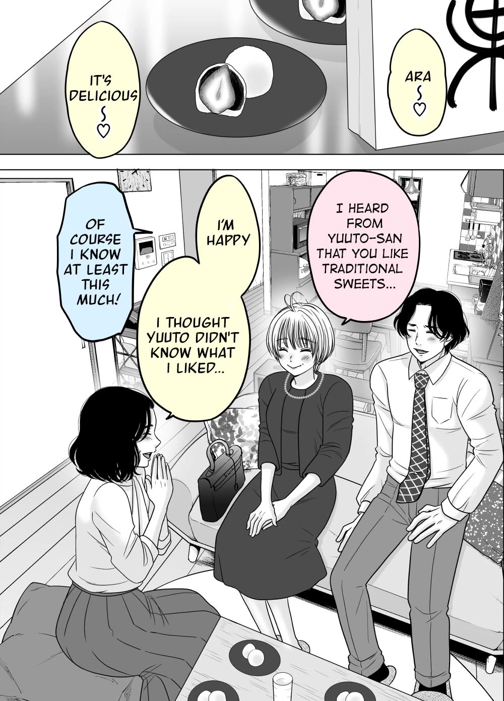 The Mentor and the New Employee Who are Getting More and More Into Each Other chapter 38 page 1