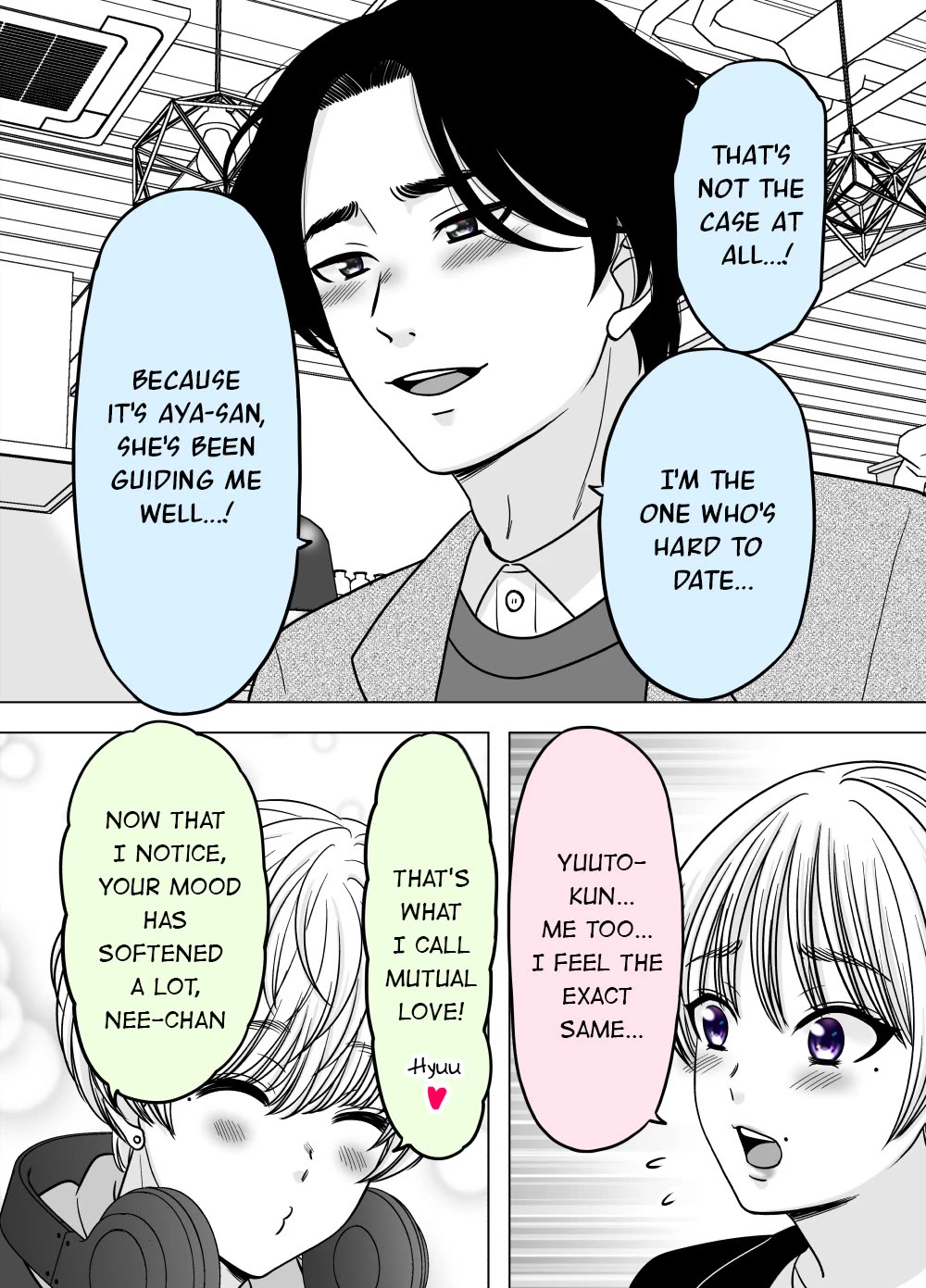 The Mentor and the New Employee Who are Getting More and More Into Each Other chapter 44 page 2