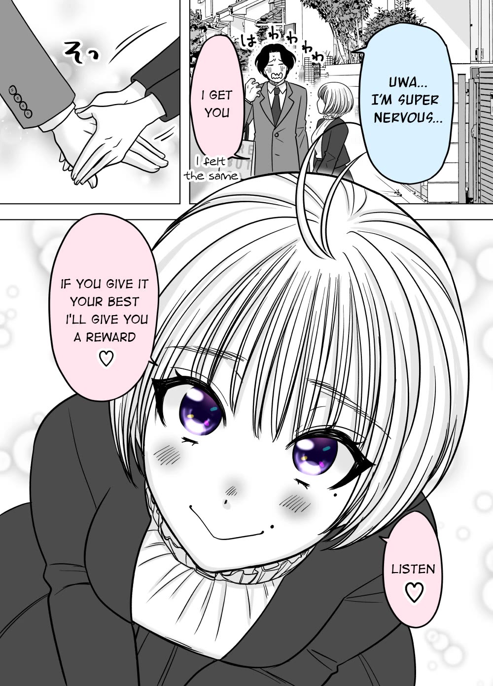 The Mentor and the New Employee Who are Getting More and More Into Each Other chapter 47 page 1