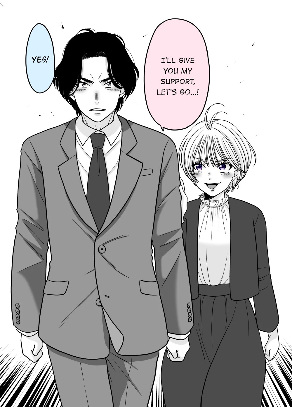 The Mentor and the New Employee Who are Getting More and More Into Each Other chapter 48 page 12