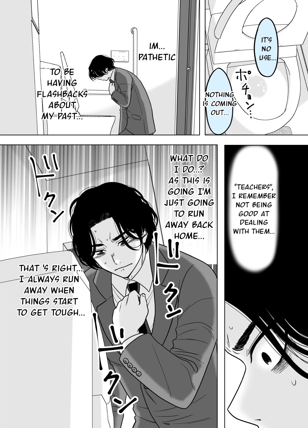 The Mentor and the New Employee Who are Getting More and More Into Each Other chapter 48 page 8