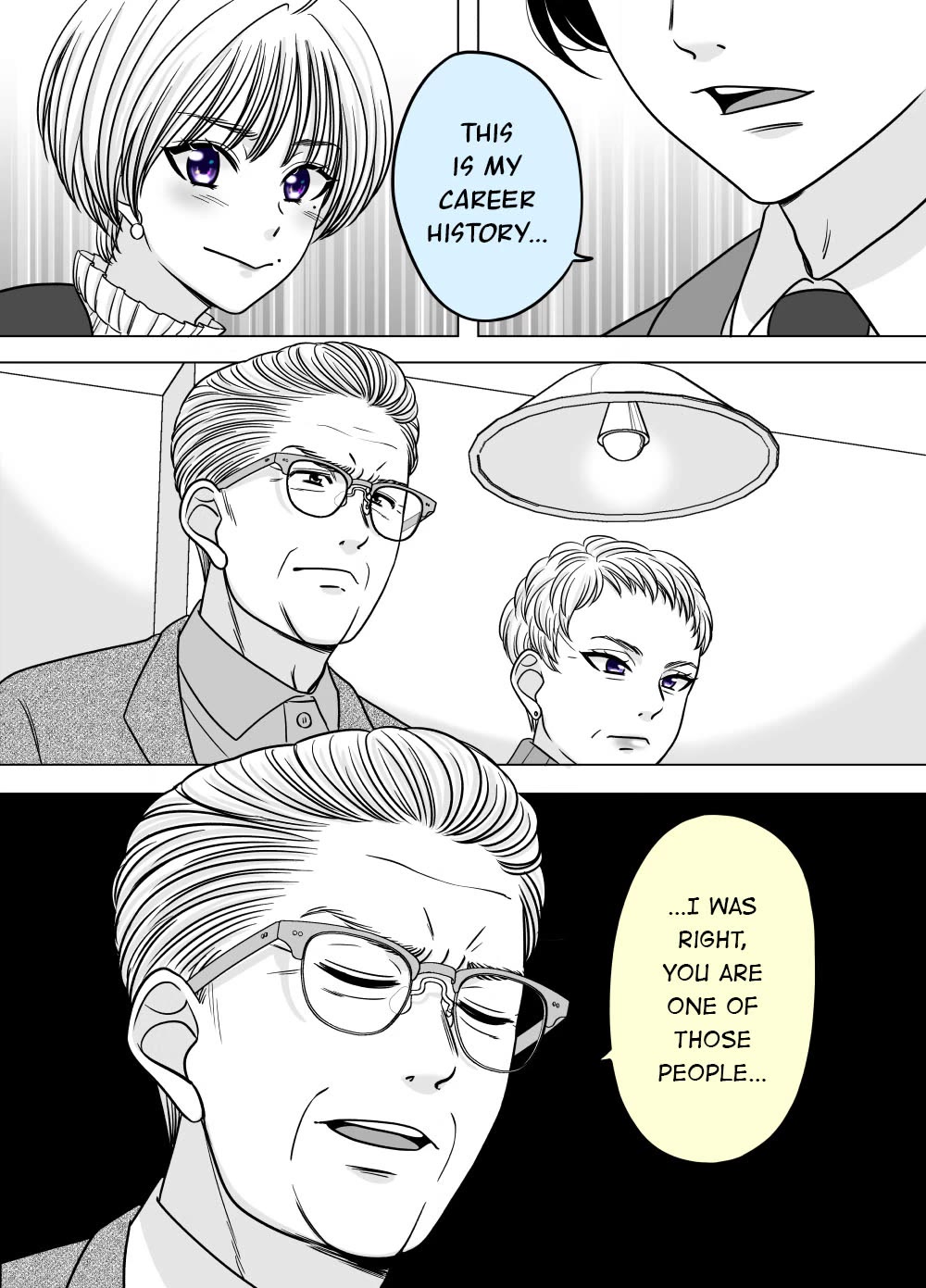 The Mentor and the New Employee Who are Getting More and More Into Each Other chapter 49 page 3