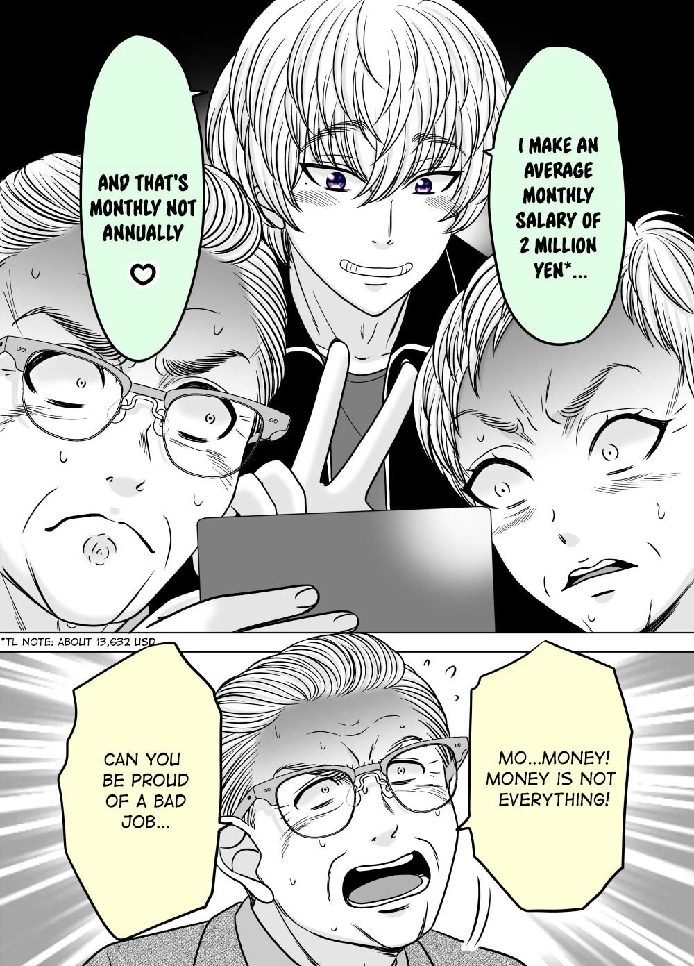 The Mentor and the New Employee Who are Getting More and More Into Each Other chapter 50 page 3
