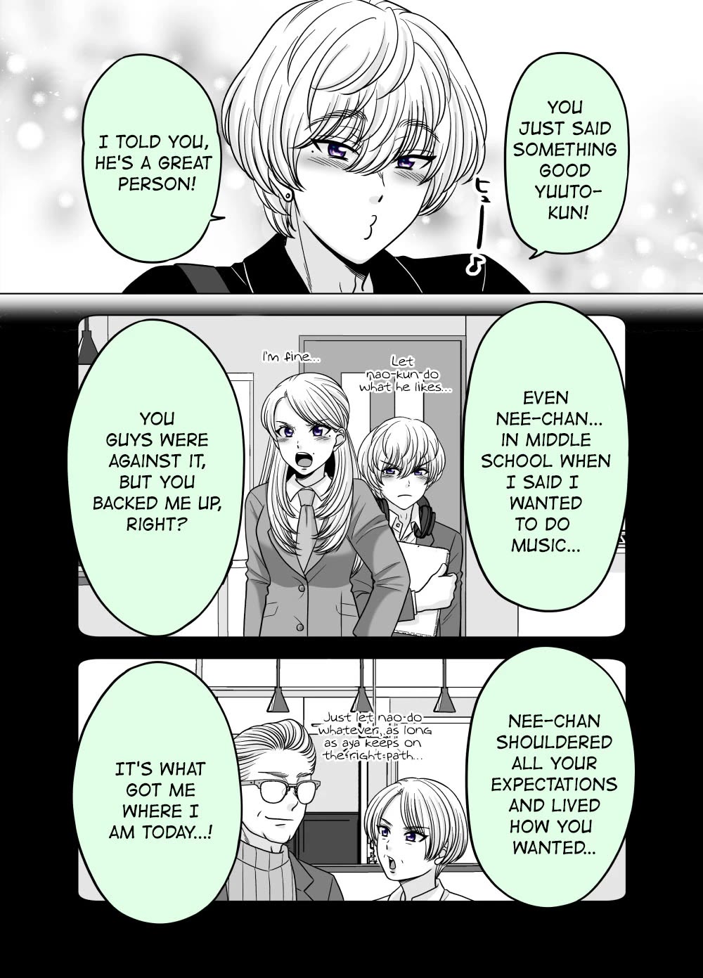 The Mentor and the New Employee Who are Getting More and More Into Each Other chapter 50 page 5