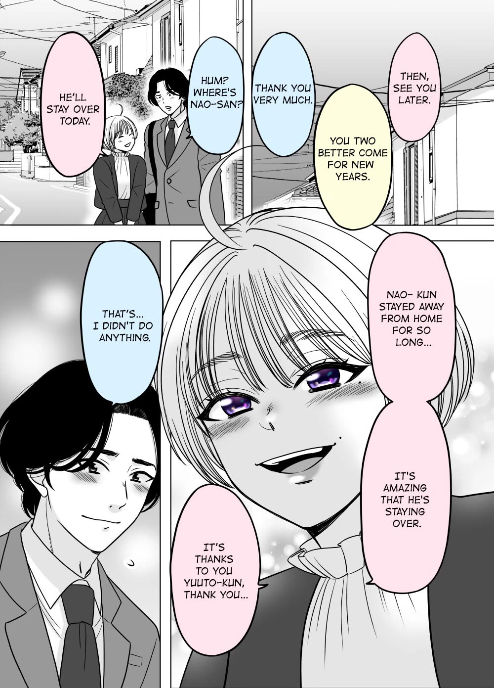 The Mentor and the New Employee Who are Getting More and More Into Each Other chapter 52 page 1