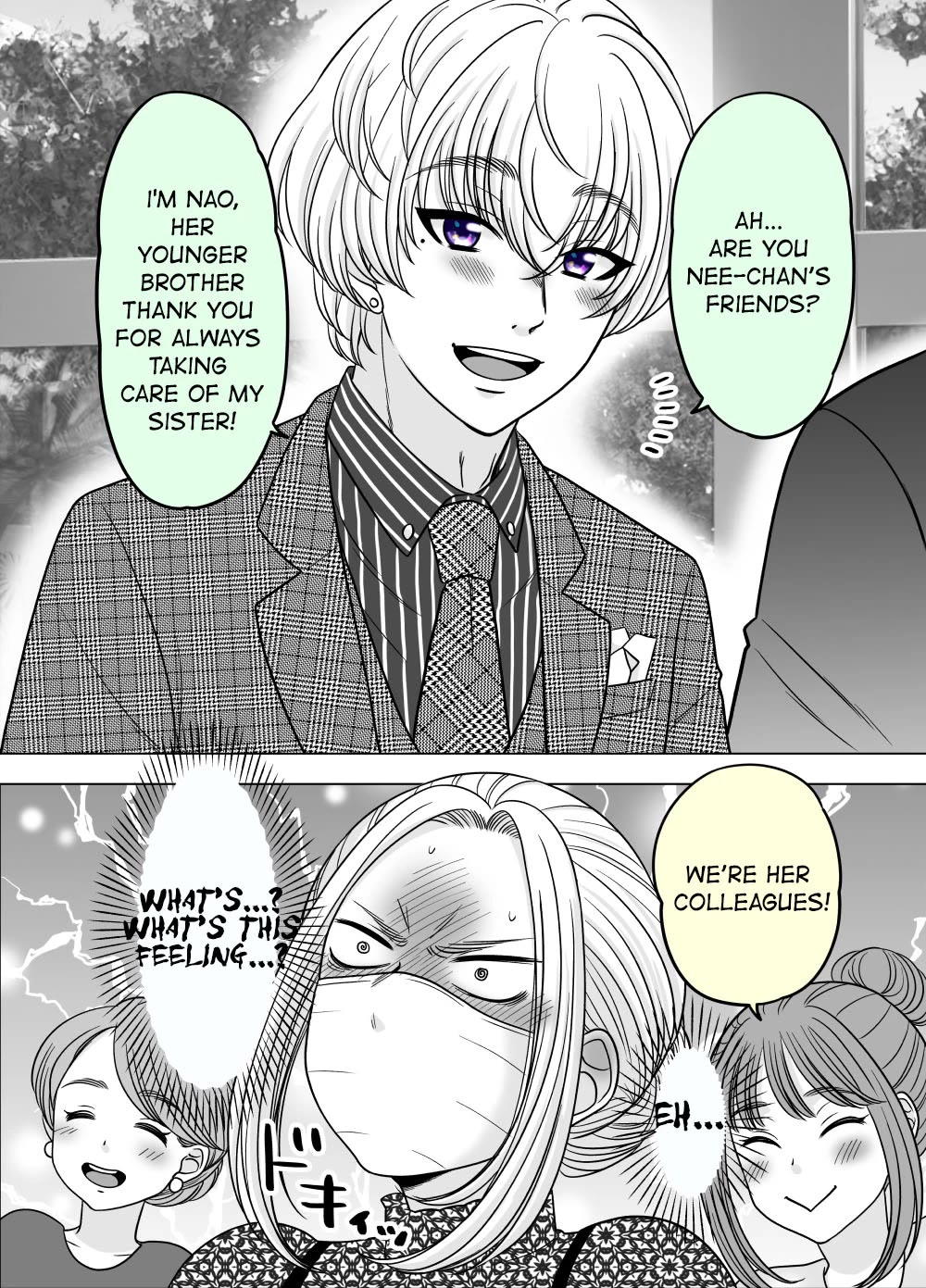 The Mentor and the New Employee Who are Getting More and More Into Each Other chapter 54 page 3