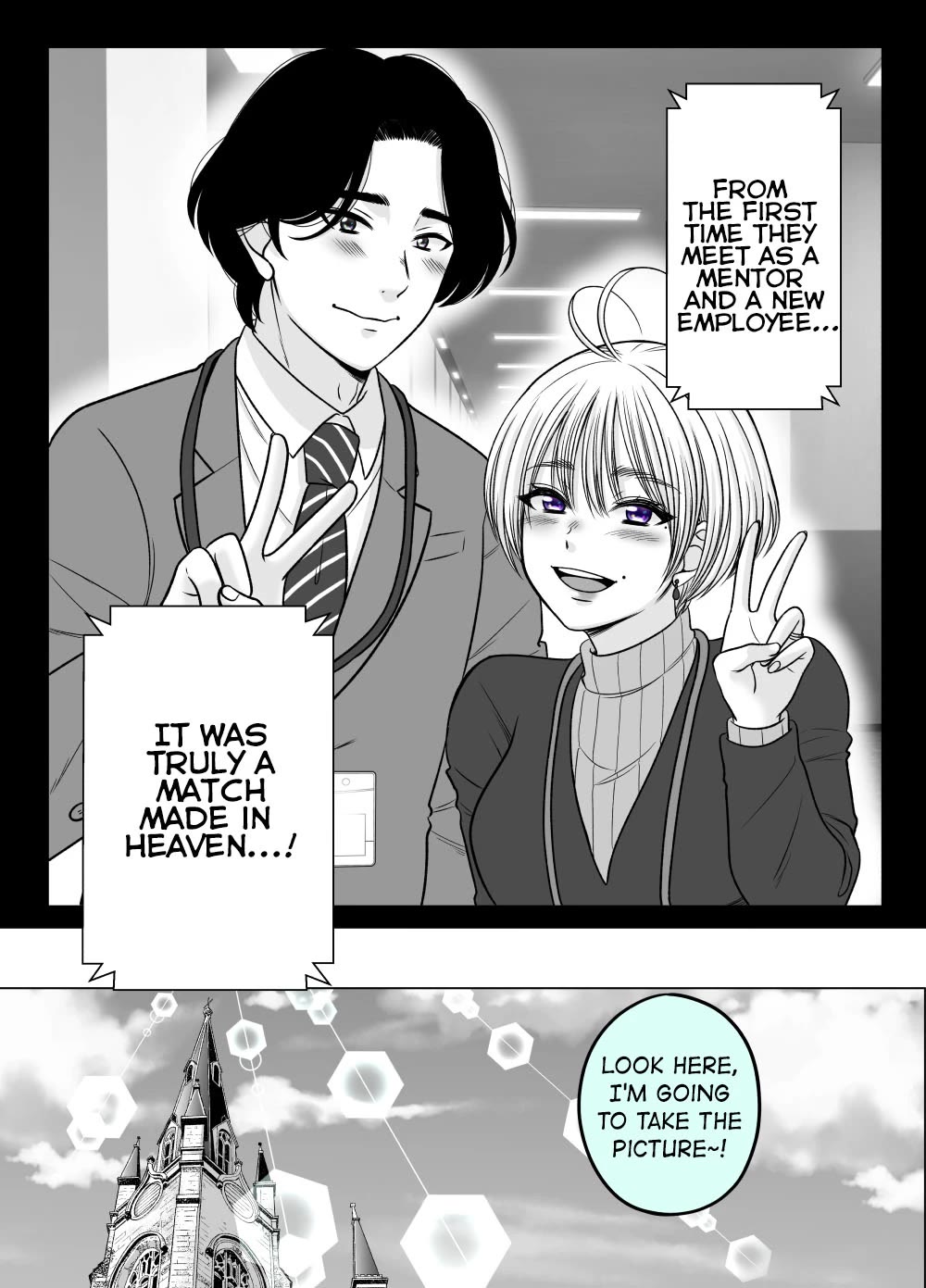 The Mentor and the New Employee Who are Getting More and More Into Each Other chapter 55 page 3