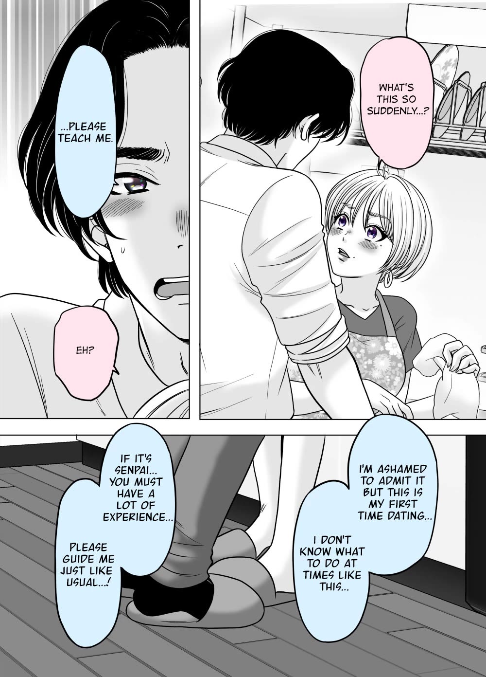 The Mentor and the New Employee Who are Getting More and More Into Each Other chapter 9 page 1