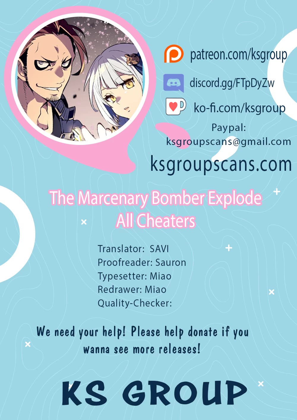 The Mercenary Bomber Explodes All Cheaters chapter 16 page 1