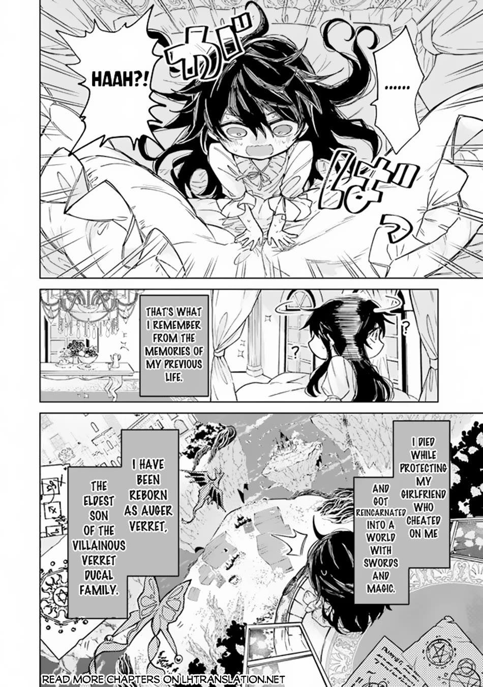 The Misunderstood Saintly Life of a Villainous Scion ~ I just want to do whatever I want in my second life~ chapter 1 page 6