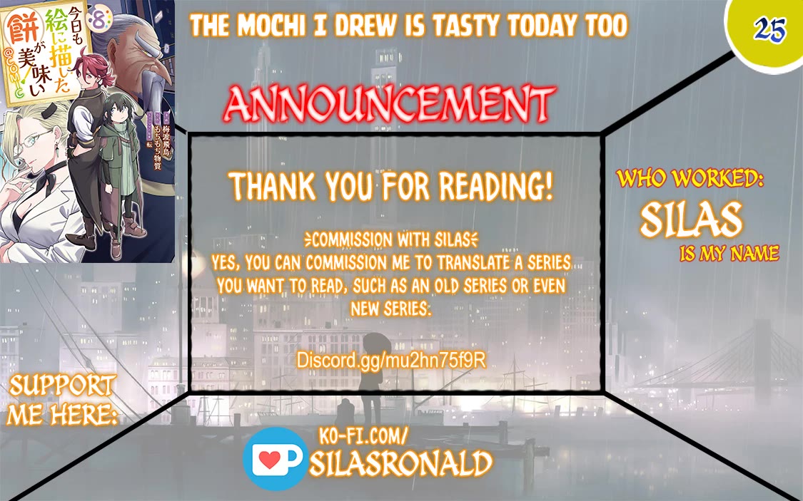 The Mochi I Drew Is Tasty Today Too chapter 25 page 1