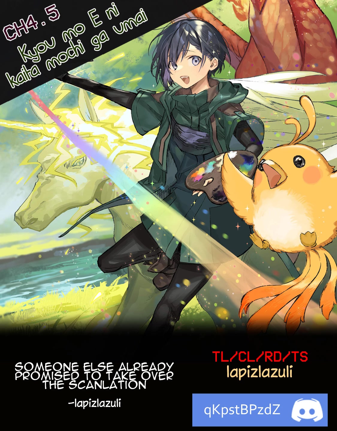 The Mochi I Drew Is Tasty Today Too chapter 4.5 page 7