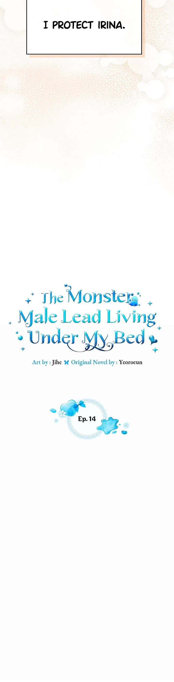The Monster Male Lead Living Under My Bed chapter 14 page 4