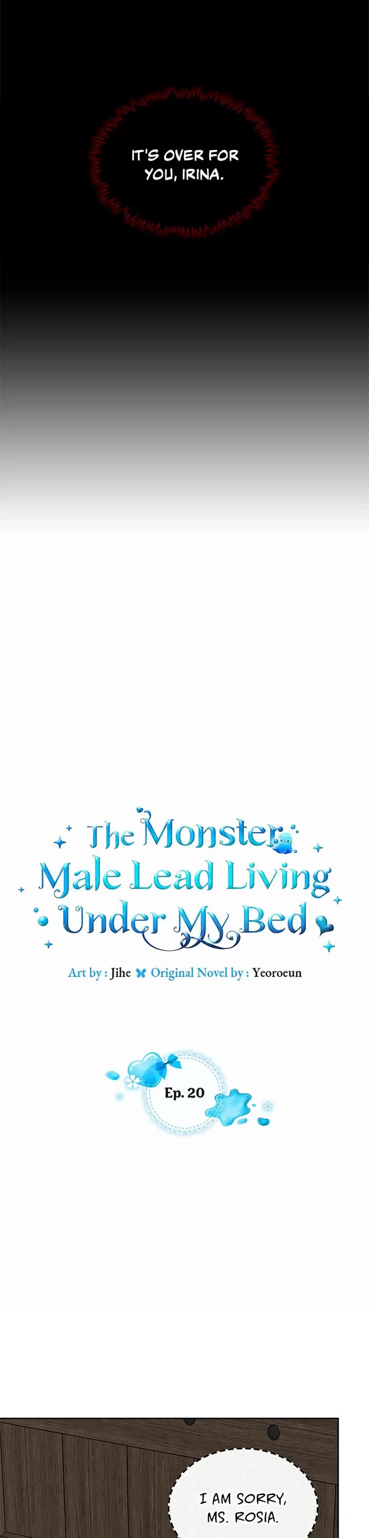 The Monster Male Lead Living Under My Bed chapter 20 page 12
