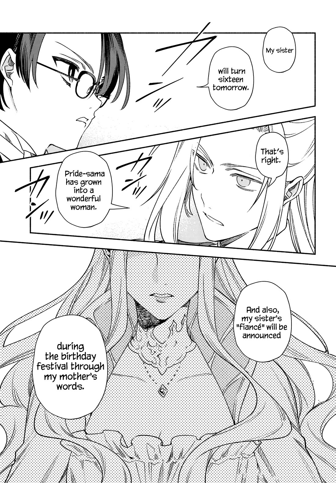 The Most Heretical Last Boss Queen Who Will Become the Source of Tragedy Will Devote Herself for the Sake of the People: The Savior's Pride chapter 1 page 13