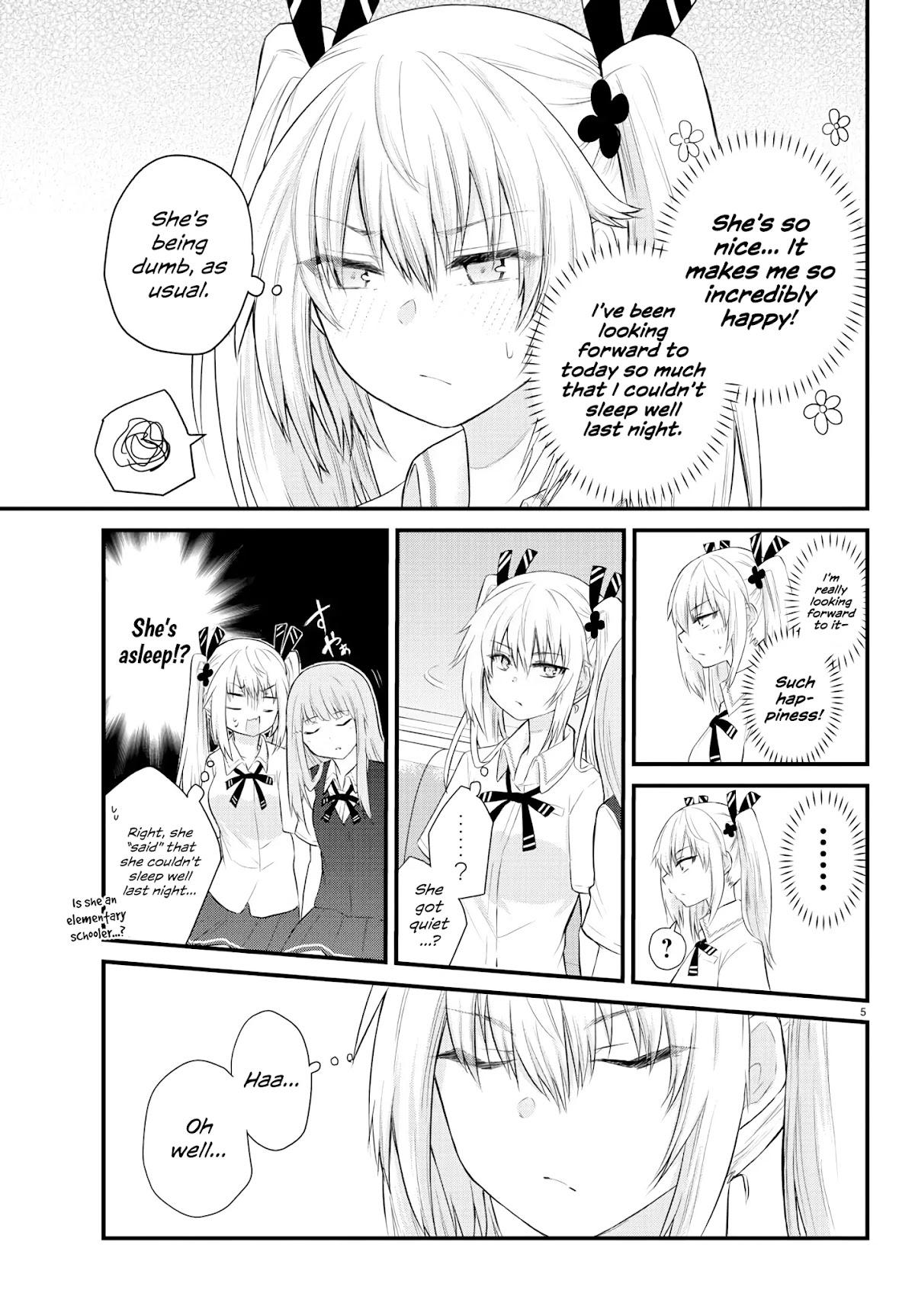 The Mute Girl and Her New Friend (Serialization) chapter 11 page 5