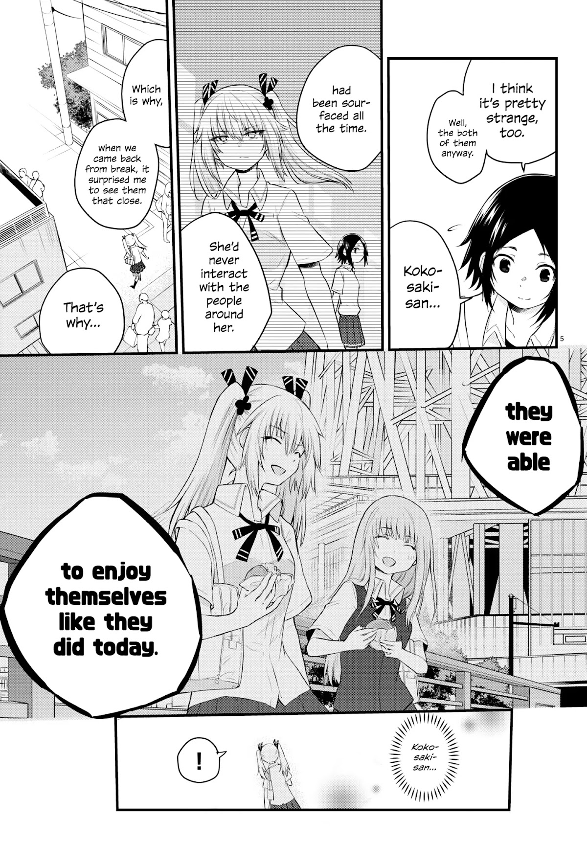 The Mute Girl and Her New Friend (Serialization) chapter 13 page 5