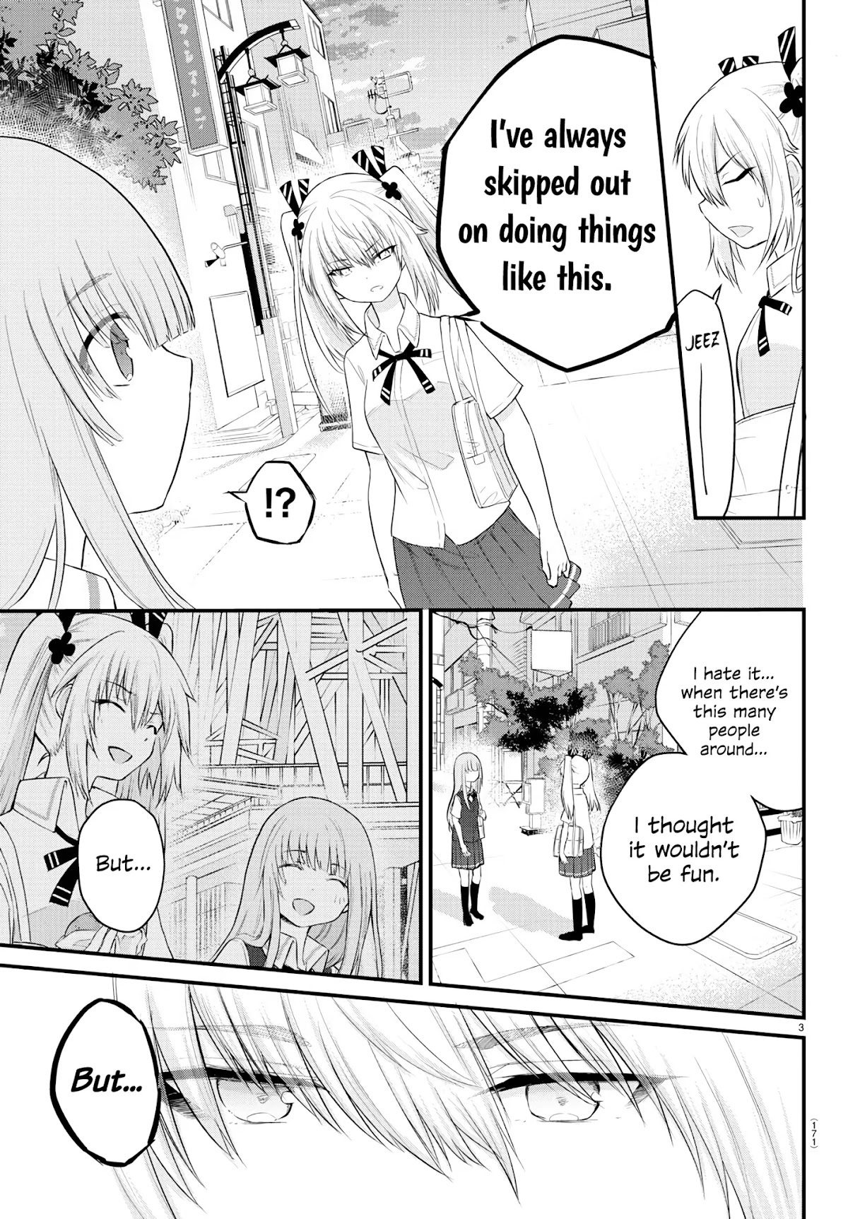 The Mute Girl and Her New Friend (Serialization) chapter 14 page 4