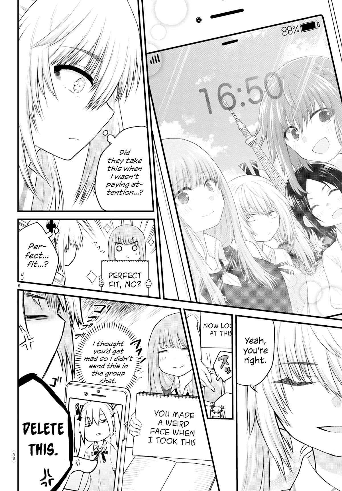 The Mute Girl and Her New Friend (Serialization) chapter 16 page 6