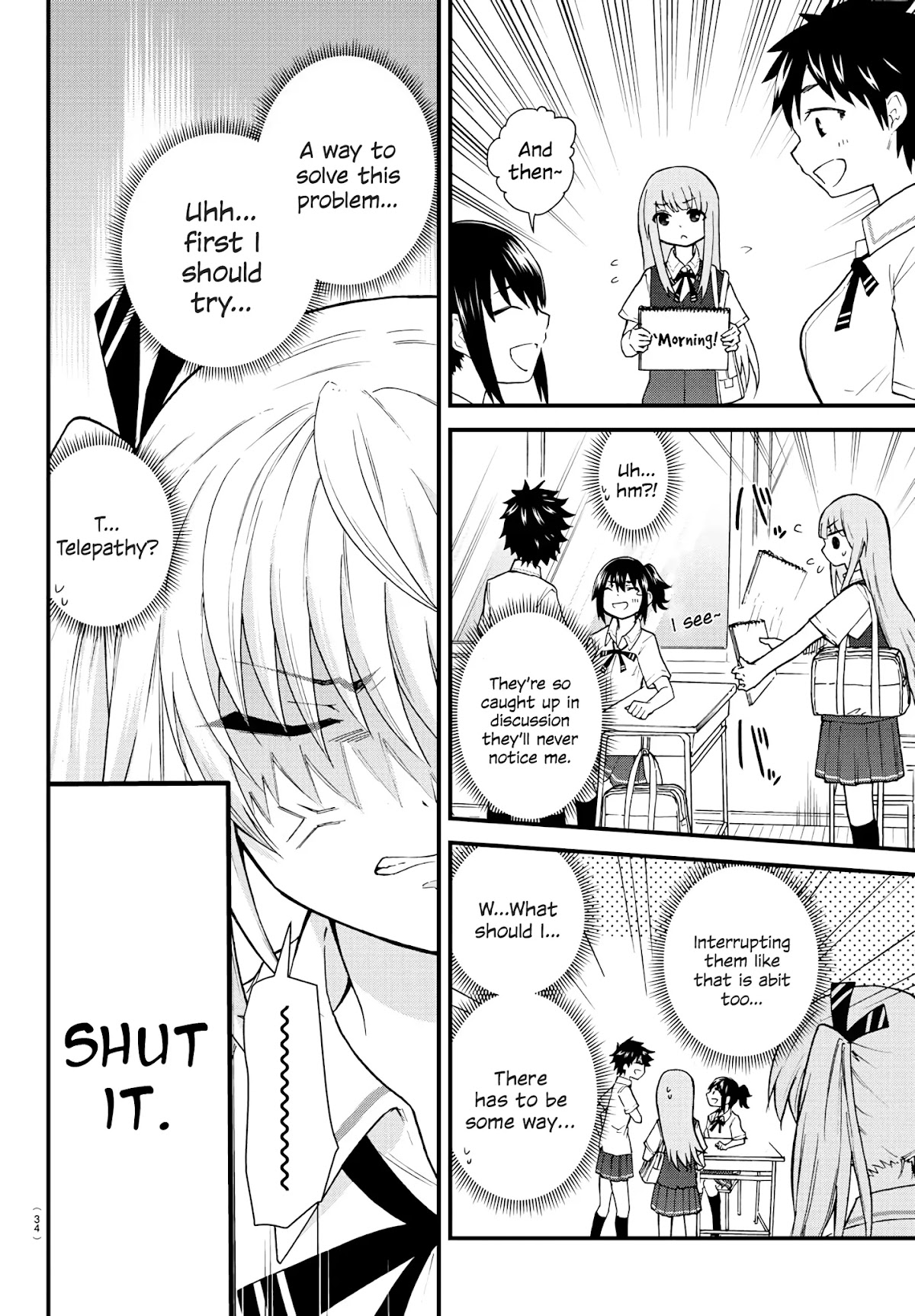 The Mute Girl and Her New Friend (Serialization) chapter 2 page 4