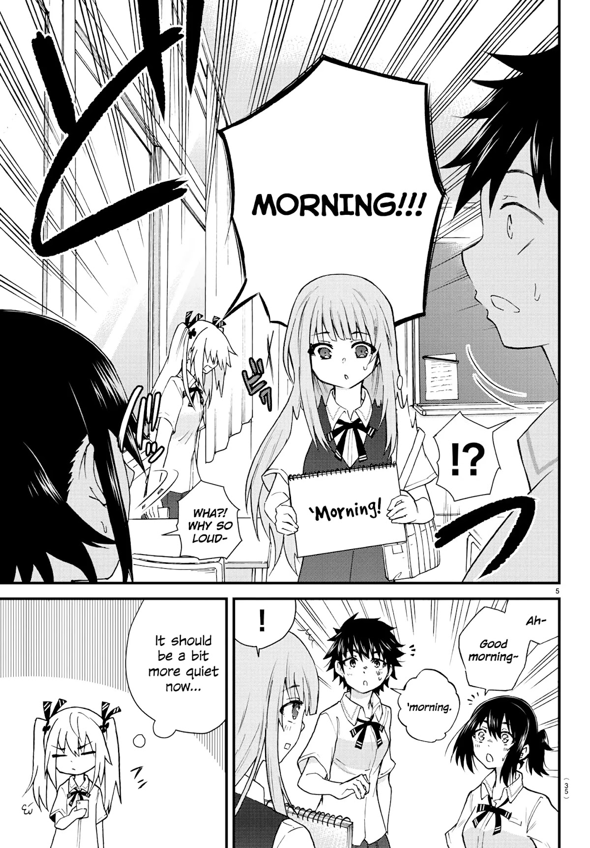 The Mute Girl and Her New Friend (Serialization) chapter 2 page 5