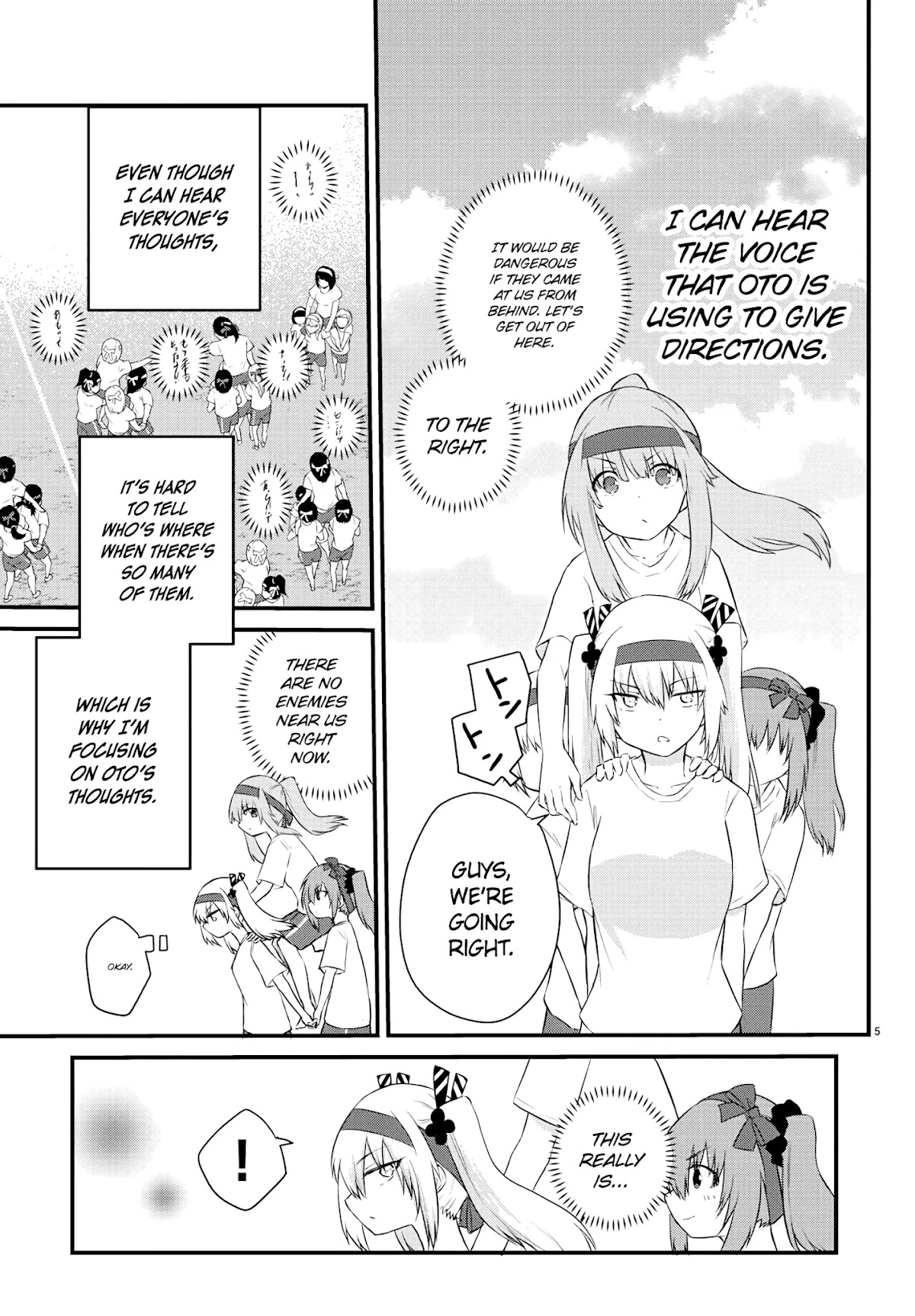 The Mute Girl and Her New Friend (Serialization) chapter 36 page 5