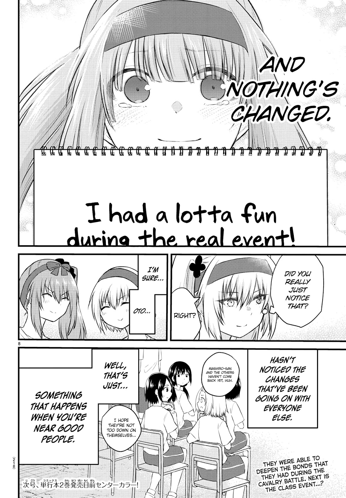 The Mute Girl and Her New Friend (Serialization) chapter 37 page 8